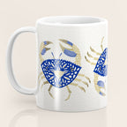 Crab - Navy & Gold Coffee Mug Gallery Image 3