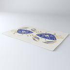 Crab - Navy & Gold Rug Gallery Image 3