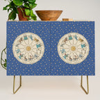 Vintage Astrology Zodiac Wheel Credenza Gallery Image 1