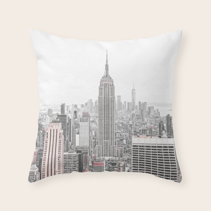 New York Throw Pillow