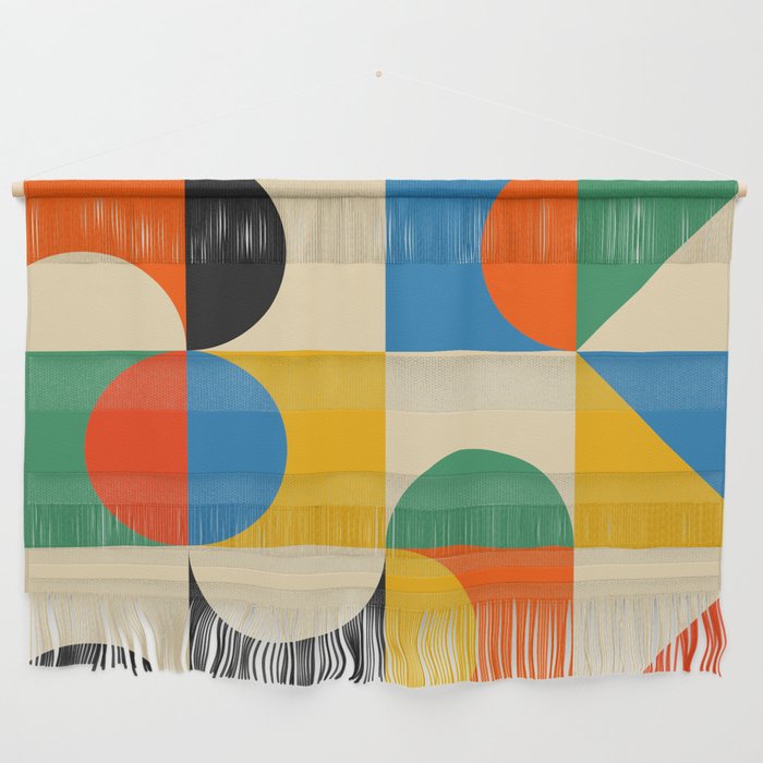 Happy Geometry Wall Hanging Gallery Image 1