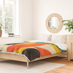 Happy Geometry Duvet Cover Gallery Image 2