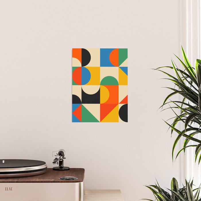 Happy Geometry Poster Gallery Image 2