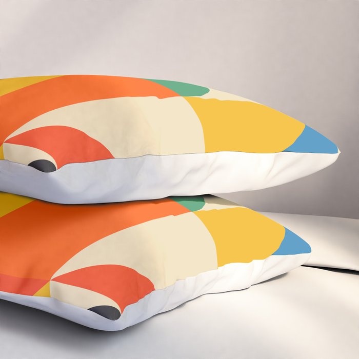 Happy Geometry Pillow Sham Gallery Image 3