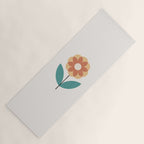 Retro Flower 2-1 Yoga Mat Gallery Image 1