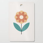 Retro Flower 2-1 Cutting Board Gallery Image 1