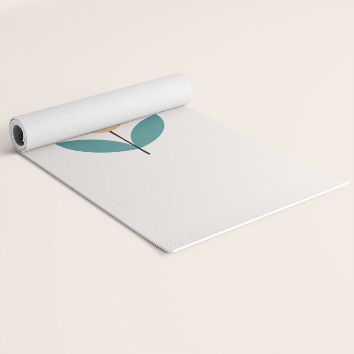 Retro Flower 2-1 Yoga Mat Gallery Image 2