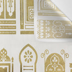 Moroccan Doors - Gold Palette Wall Tapestry Gallery Image 3