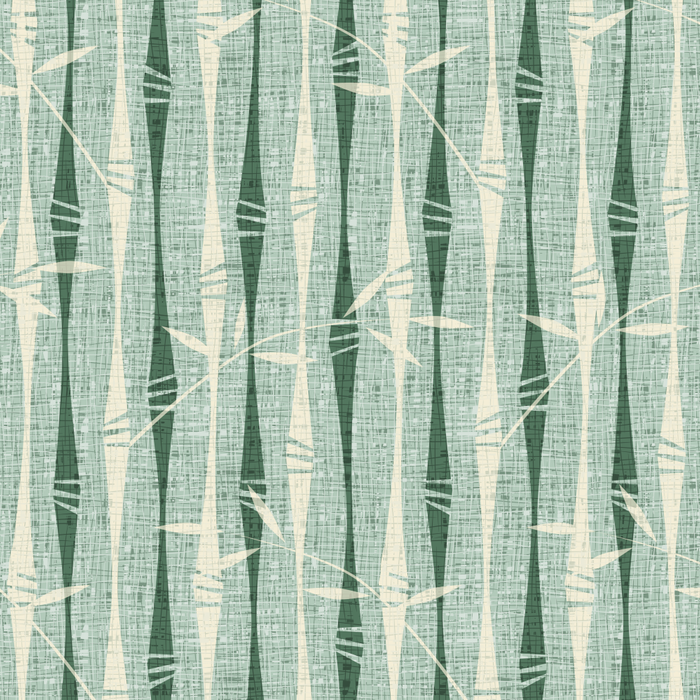 Vintage Bamboo Stripes ©studioxtine Coffee Mug Gallery Image 2