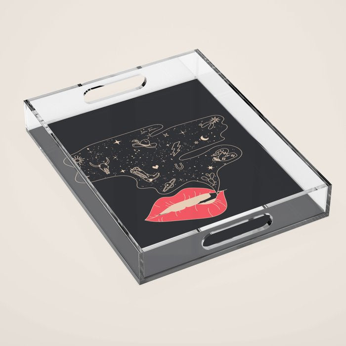 Talk Cowboy to Me Acrylic Tray Gallery Image 1