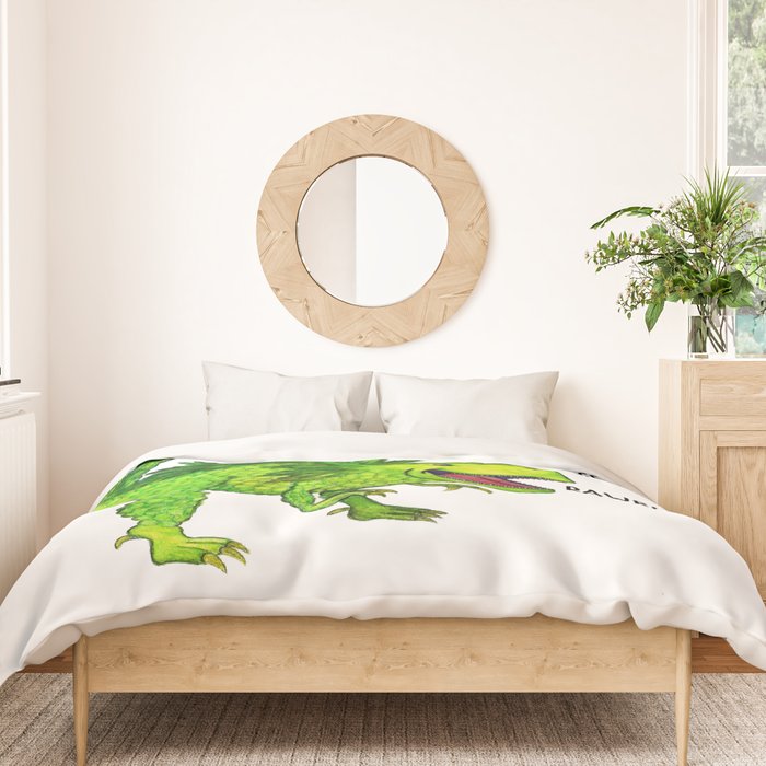 Back the T. Rex up! Duvet Cover Gallery Image 3