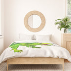 Back the T. Rex up! Duvet Cover Gallery Image 3