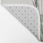 Modern Vase With Plants Bath Mat Gallery Image 2