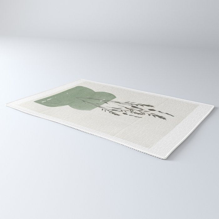 Modern Vase With Plants Rug Gallery Image 3