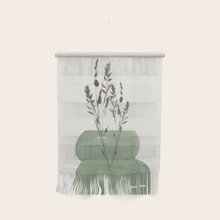 Modern Vase With Plants Wall Hanging Gallery Image 1
