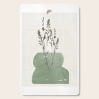 Modern Vase With Plants Cutting Board Gallery Image 1