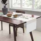 Modern Vase With Plants Table Runner Gallery Image 2