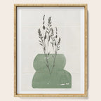 Modern Vase With Plants Serving Tray Gallery Image 1
