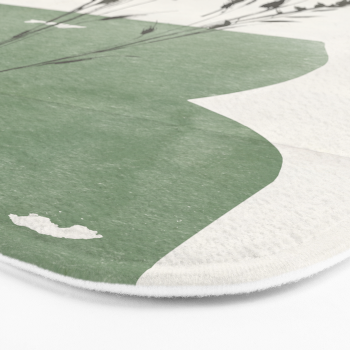 Modern Vase With Plants Bath Mat Gallery Image 3