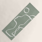 Abstract Faces Yoga Mat Gallery Image 1