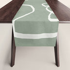 Abstract Faces Table Runner Gallery Image 1