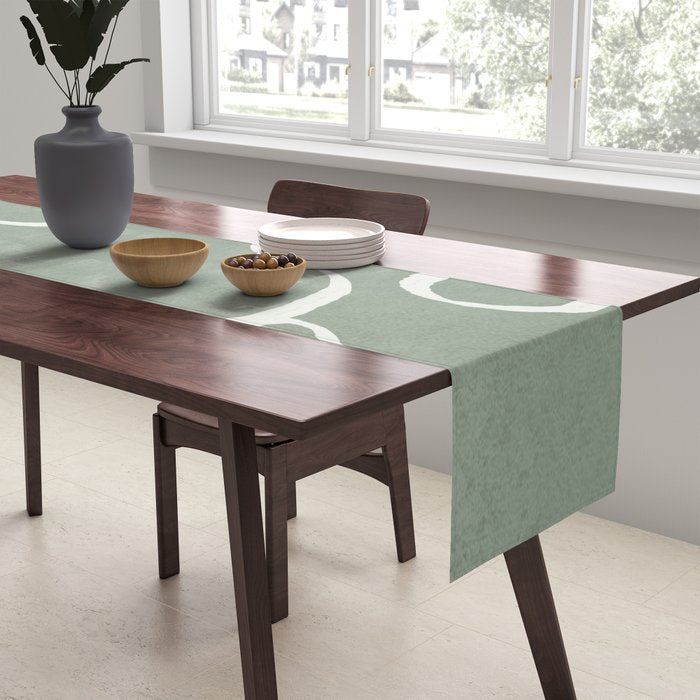 Abstract Faces Table Runner Gallery Image 2