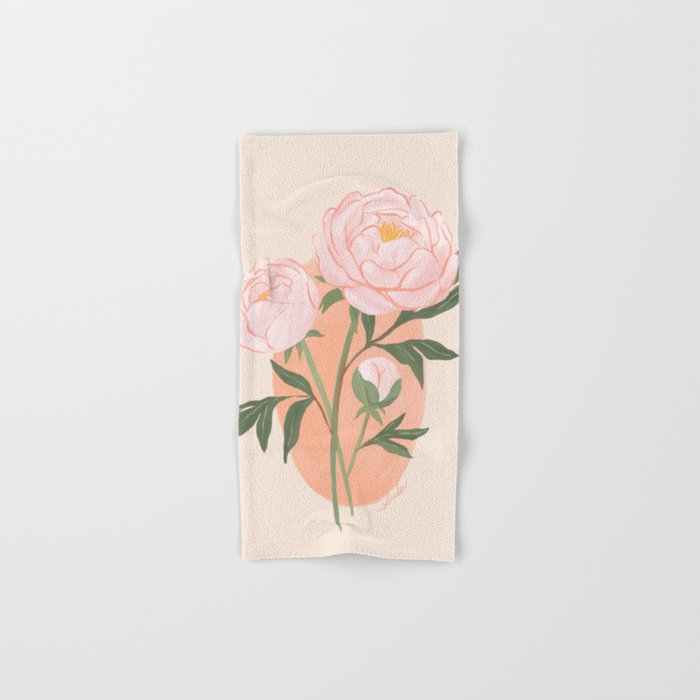 Peony Bath Towel Gallery Image 1