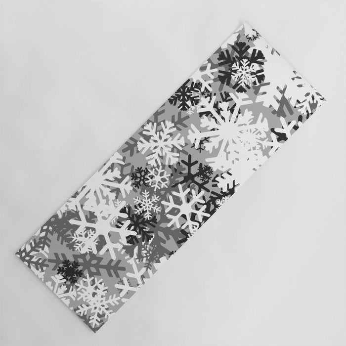 Snowflake Camo Yoga Mat Gallery Image 1