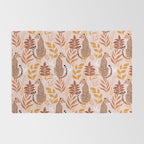Summer Cheetah Pattern I - Terracotta  Rug Gallery Image 2