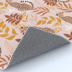 Summer Cheetah Pattern I - Terracotta  Rug Gallery Image 4