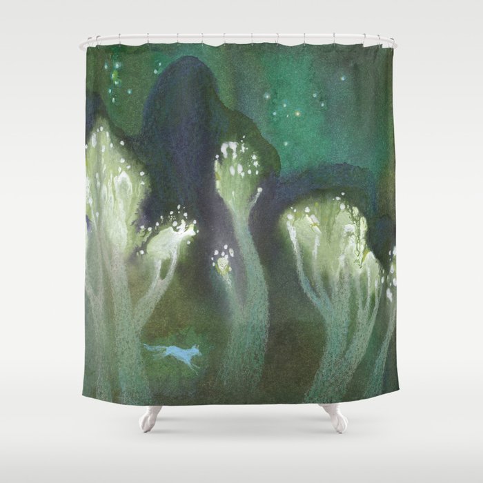 Aurora Shower Curtain Gallery Image 1