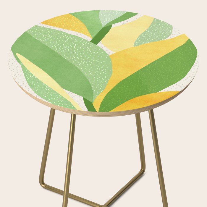 Sunshine Flora / Abstract Botanical Series Side Table Gallery Image 2