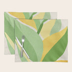 Sunshine Flora / Abstract Botanical Series Placemat Gallery Image 1