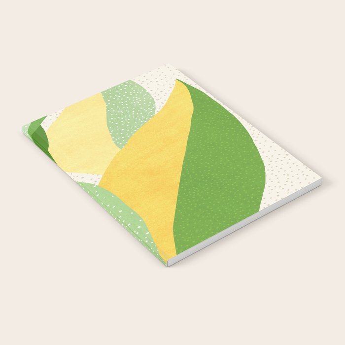 Sunshine Flora / Abstract Botanical Series Notebook Gallery Image 2