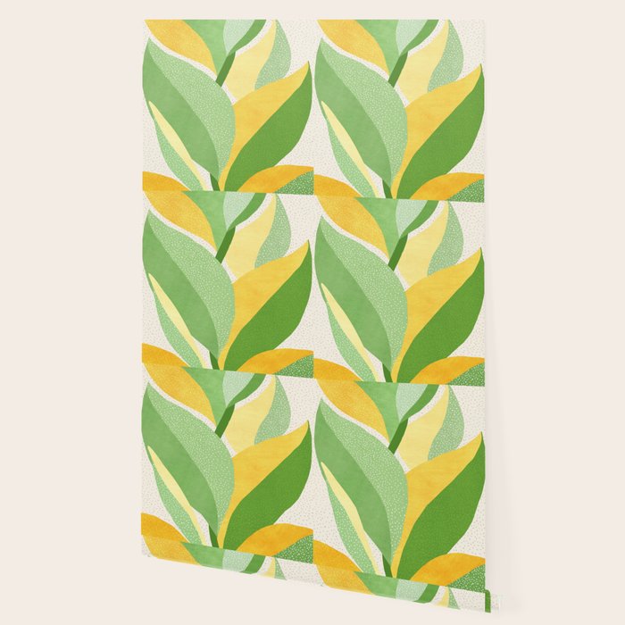 Sunshine Flora / Abstract Botanical Series Wallpaper Gallery Image 2