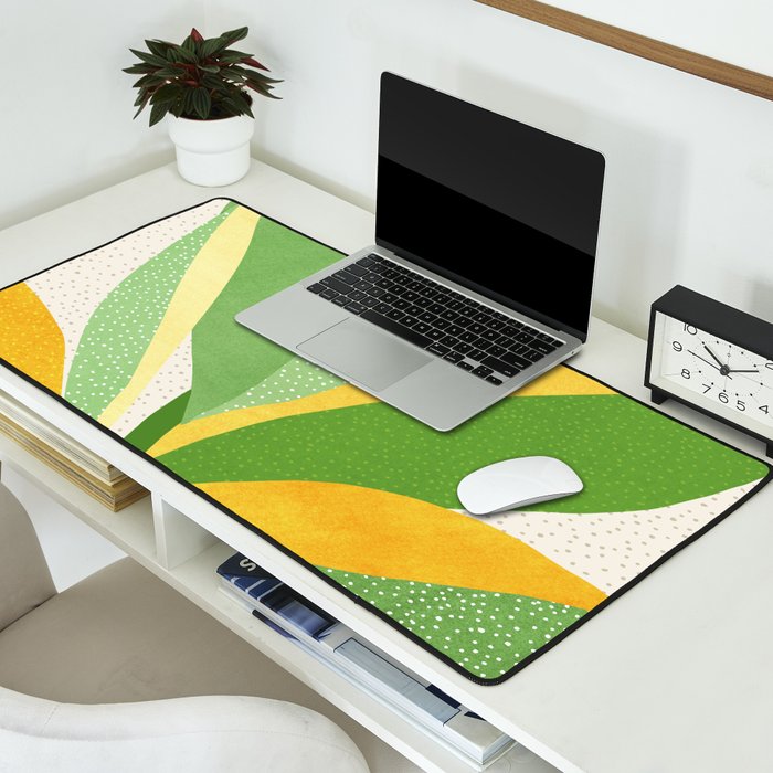 Sunshine Flora / Abstract Botanical Series Desk Mat Gallery Image 2