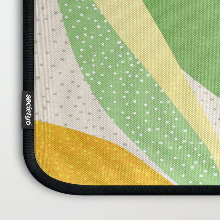 Sunshine Flora / Abstract Botanical Series Laptop Sleeve Gallery Image 3