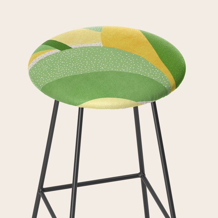 Sunshine Flora / Abstract Botanical Series Stool Gallery Image 2
