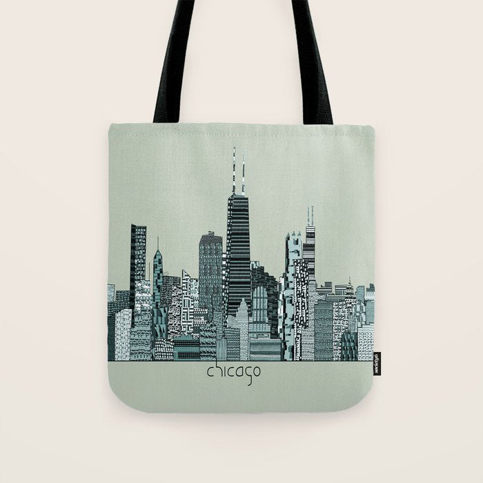 Chicago  Tote Bag Gallery Image 1