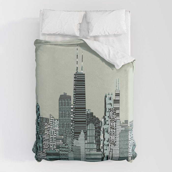 Chicago  Duvet Cover Gallery Image 6