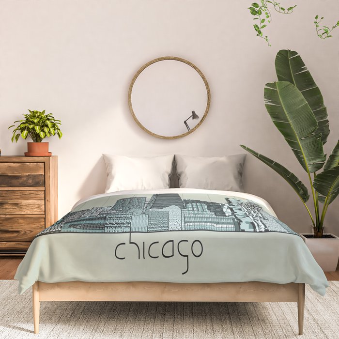 Chicago  Comforter Gallery Image 3