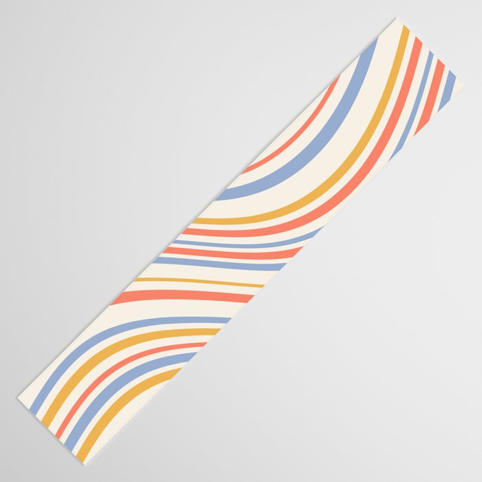 Wavy Stripes XXIII - Retro Summer Table Runner Gallery Image 3