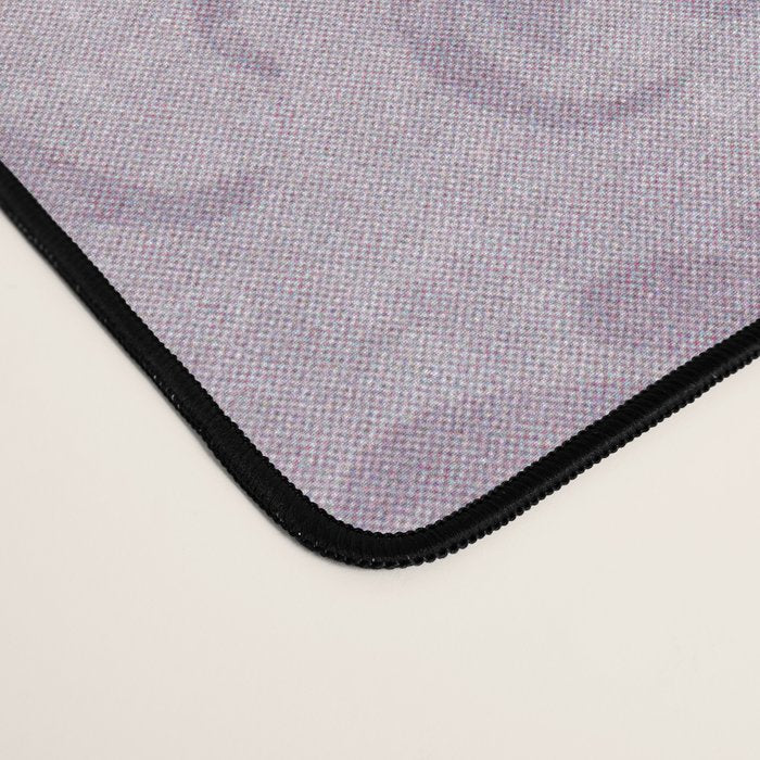 Vintage chic violet lilac floral damask pattern Desk Mat Gallery Image 4