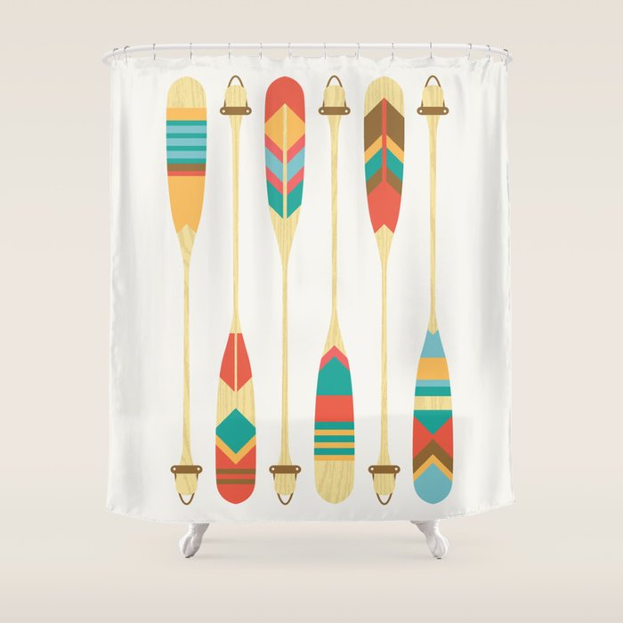 Summer Lake Shower Curtain Gallery Image 1