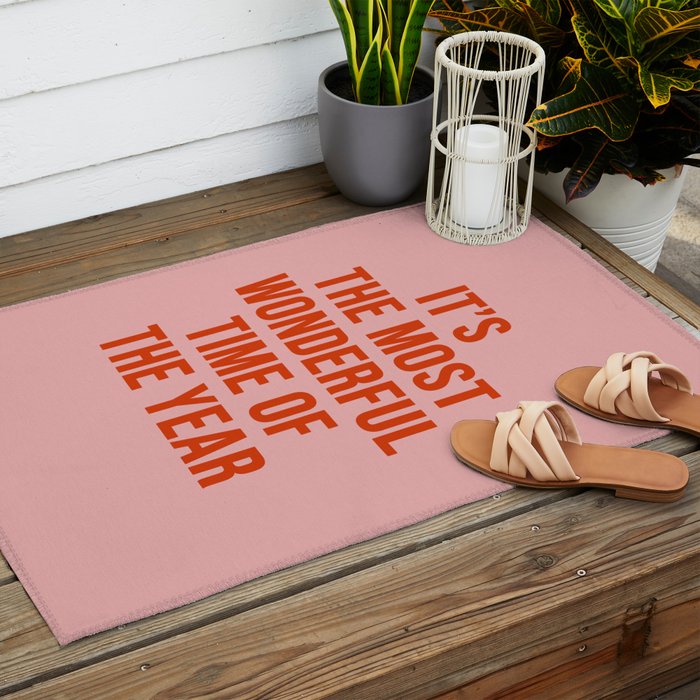Most Wonderful Time Outdoor Rug Gallery Image 2