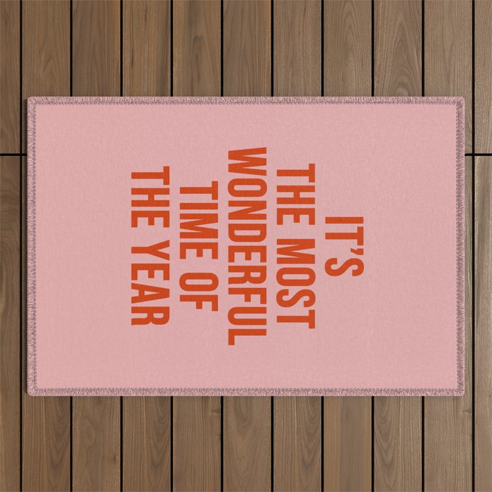 Most Wonderful Time Outdoor Rug Gallery Image 1