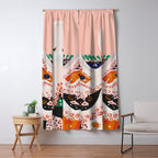 Meditating Octopus Window Curtain Gallery Image 5