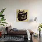 How To Train Your Human Wood Wall Art Gallery Image 2
