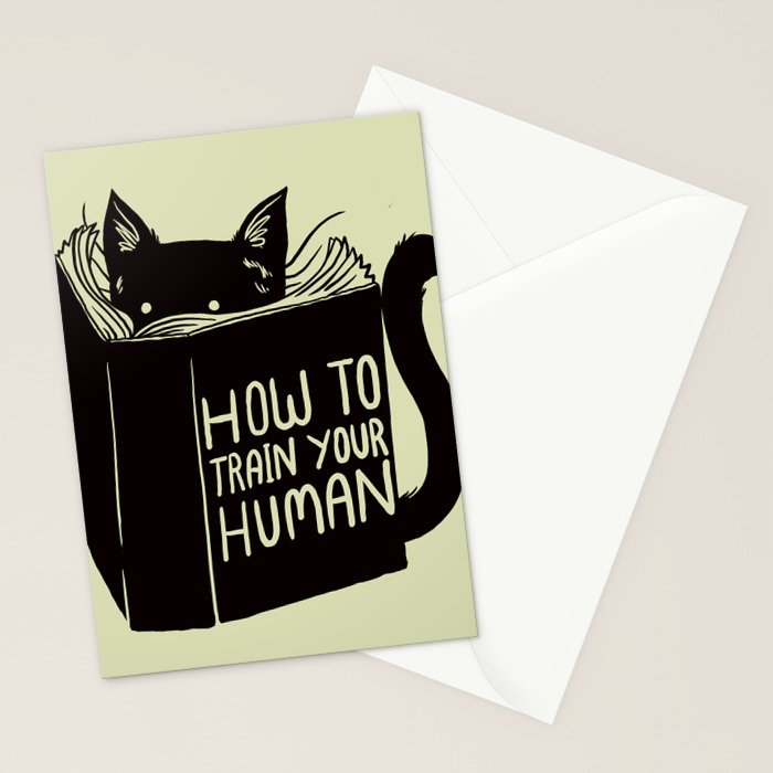 How To Train Your Human Stationery Card Gallery Image 2