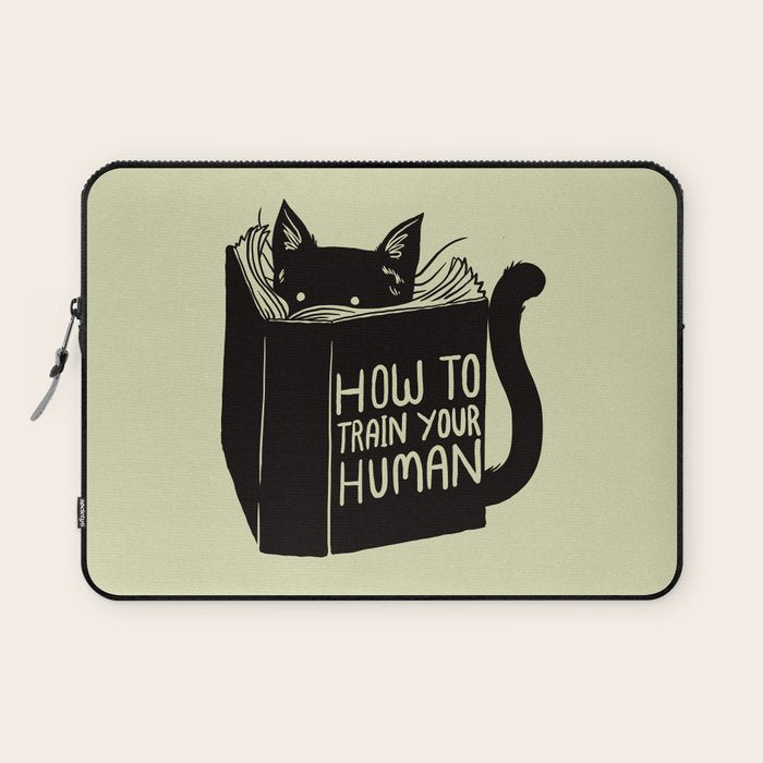 How To Train Your Human Laptop Sleeve Gallery Image 1